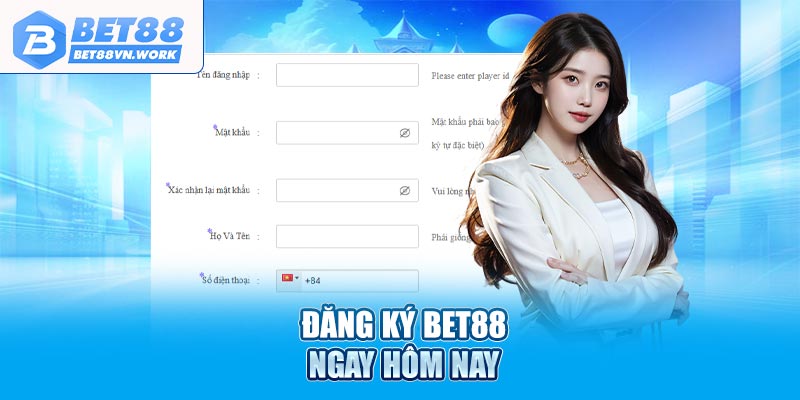 Đăng ký Bet88 ngay hôm nay